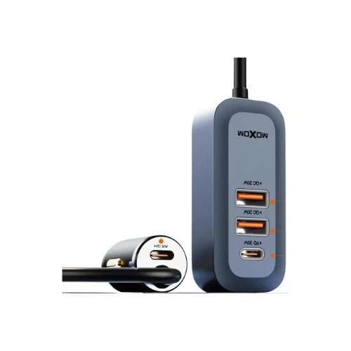 MOXOM MX-VC24 PD 100W CAR CHARGER 4 PORTS