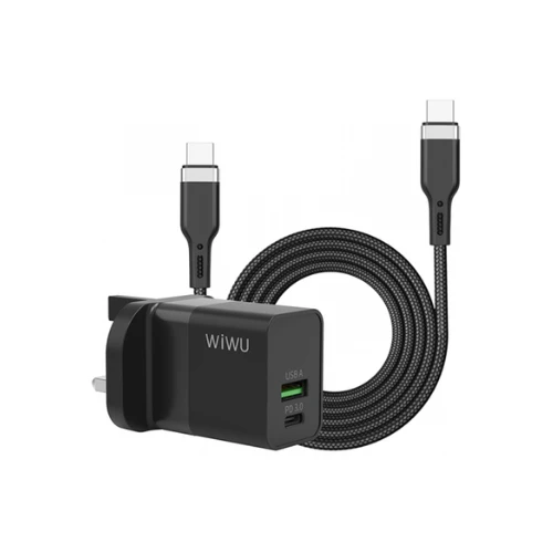 WIWU QUICK CHARGER BUNDLE C TO C