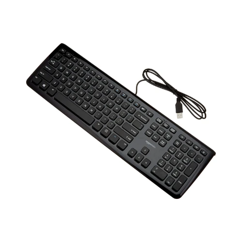 KEYBOARD AMAZON BASICS WIRED KEYBOARD