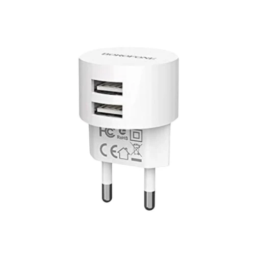 BOROFONE DUAL PORT CHARGER BA23A