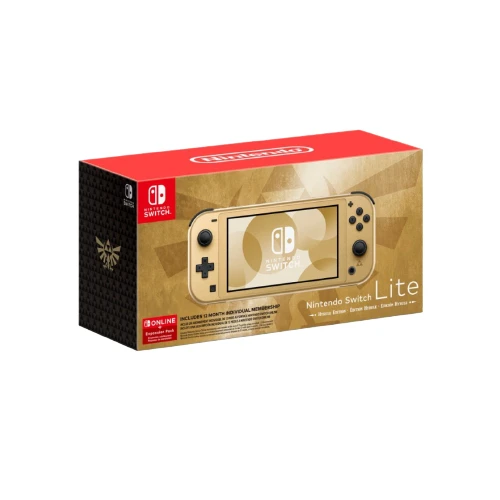 NINTENDO SWITCH LITE HYRULE EDITION GOLDEN