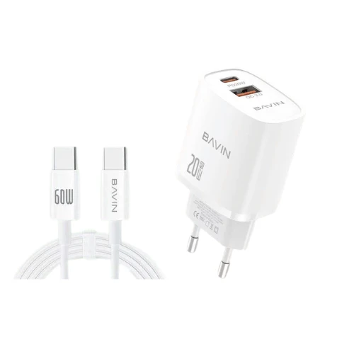 BAVIN 1206 PD+QC3.0 CHARGER TYPE C