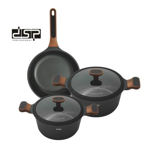 DSP CA009-S02-Black Cookware Set