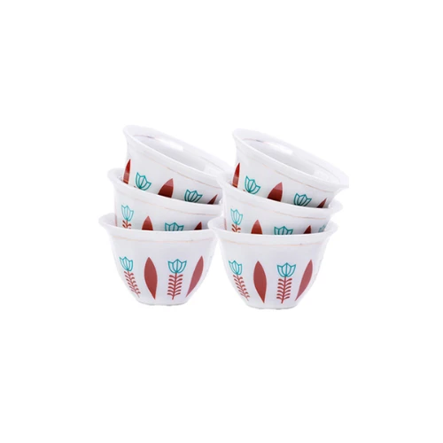 MOMAZ COFFE CUP RED 12PCS