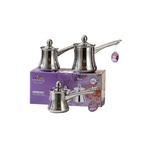 MOMAZ INOX STAINLESS STEEL 3 PCS