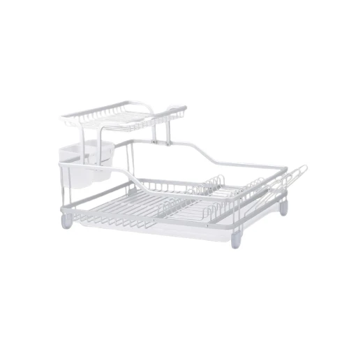 ALUMINUM DISH RACK SILVER