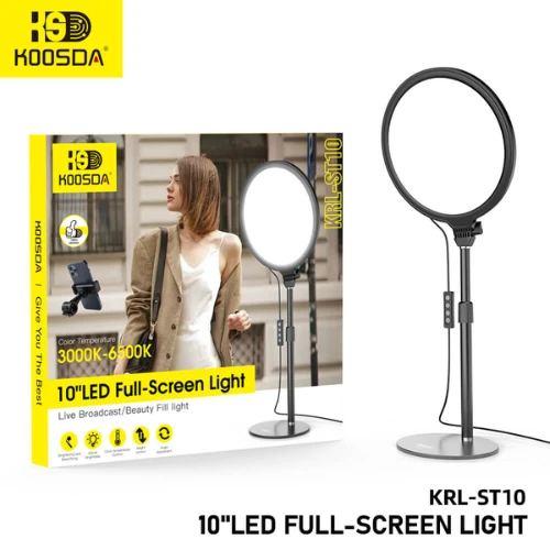 KOOSDA KRL-ST10 10INCH LED FULL SCREEN LIGHT